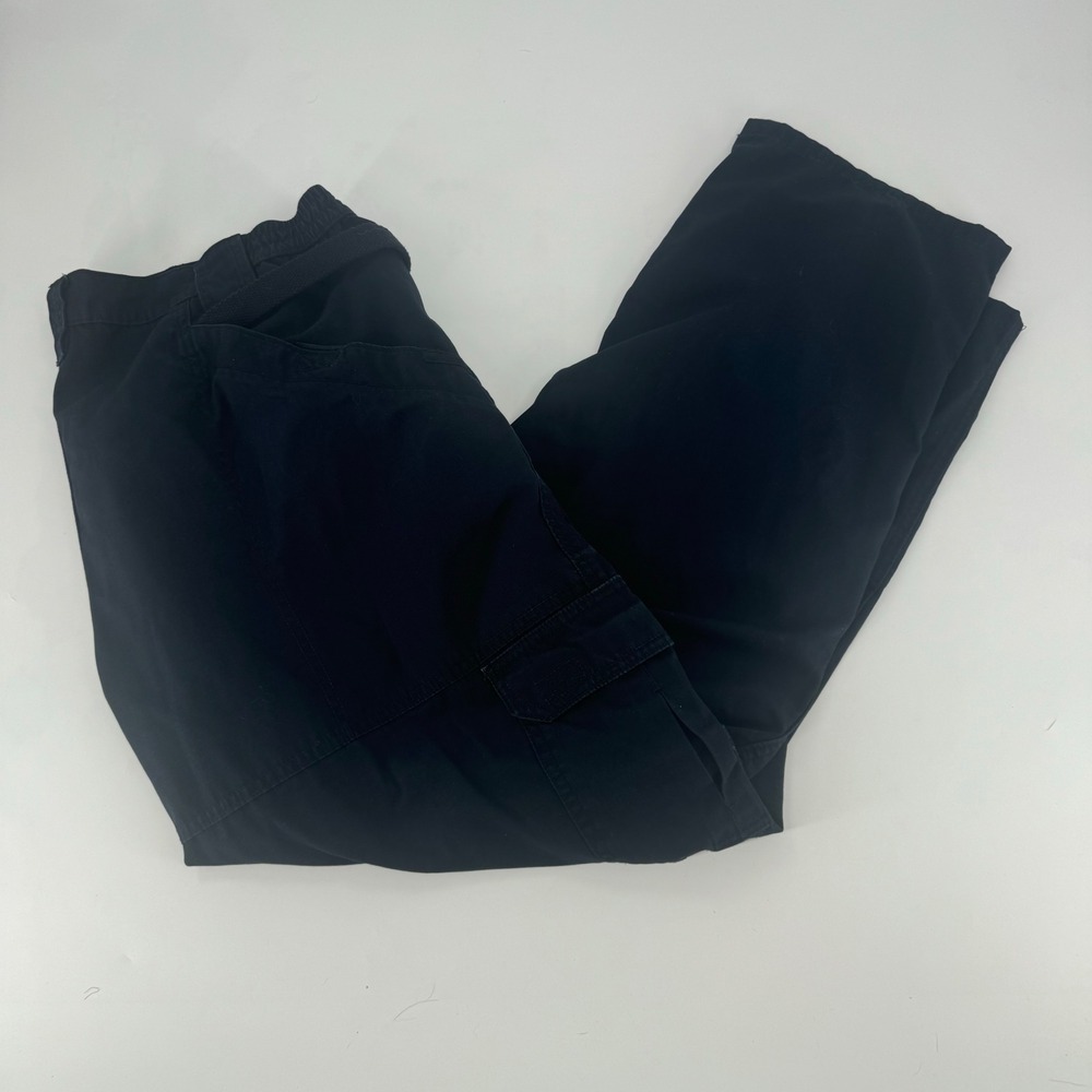 5.11 Tactical Mens 44x30 Navy Blue Cotton Canvas Cargo Pants Utility Workwear